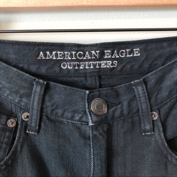 American Eagle | NEW Black Vintage Hi-Rise Jeans 8 - Picture 6 of 7